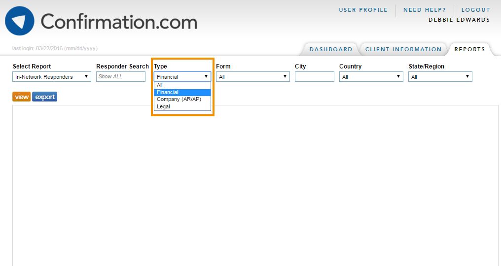 List of In-network Responders